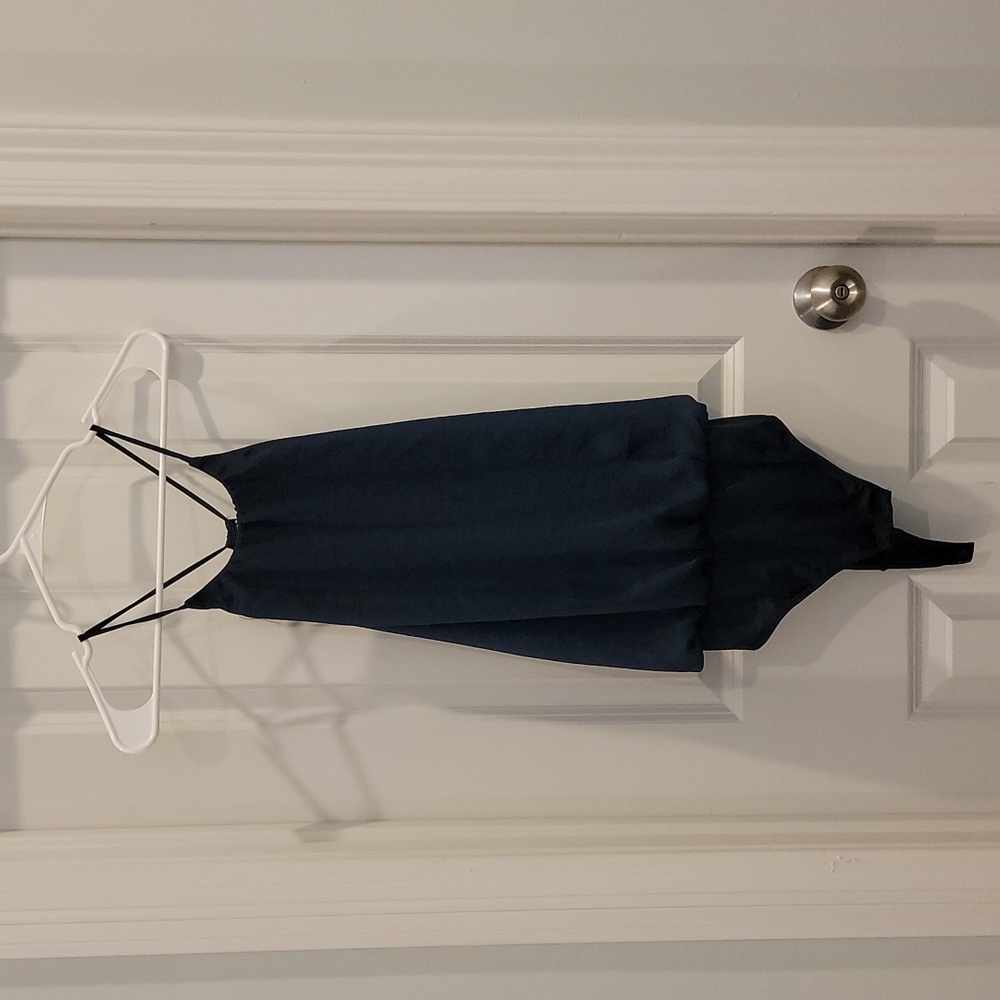 Saki blue bodysuit. Size XL. Navy blue. Excellent condition.  Never worn